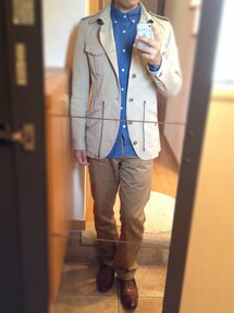 COMME CA MEN | サファリジャケット(ミリタリージャケット)