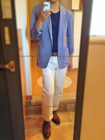 ノンブランド | 白パンツ(チノパンツ)