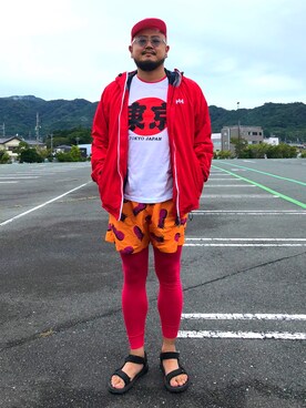 「コッキーと繋がりたい」｜「アイテム（ナイロンジャケット）」を使った、Cokky さん（メンズ・178cm）の秋コーディネート
