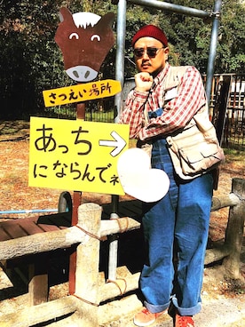「コッキーと繋がりたい」｜「アイテム（その他アウター）」を使った、Cokky さん（メンズ・178cm）の秋コーディネート