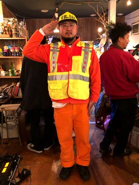 「コッキーと繋がりたい」｜「アイテム（その他アウター）」を使った、Cokky さん（メンズ・178cm）の冬コーディネート