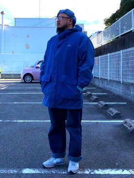 「FREAK'S STORE（フリークスストア）のアイテム（ハンチング/ベレー帽）」を使った、Cokky さん（メンズ・178cm）の冬コーディネート