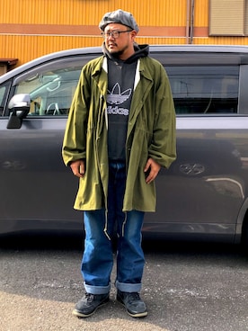 「チャック」｜Cokky さん（メンズ・178cm）の冬コーディネート