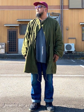「コッキーと繋がりたい」｜「アイテム（ジャケット/アウター）」を使った、Cokky さん（メンズ・178cm）の秋コーディネート