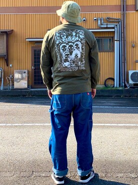 「ADAMS（アダムス）のアイテム」を使った、Cokky さん（メンズ・178cm）の秋コーディネート