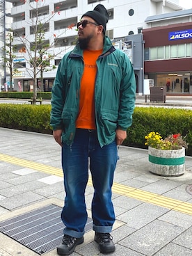 「KEEN（キーン）のアイテム（ブーツ）」を使った、Cokky さん（メンズ・178cm）の秋コーディネート