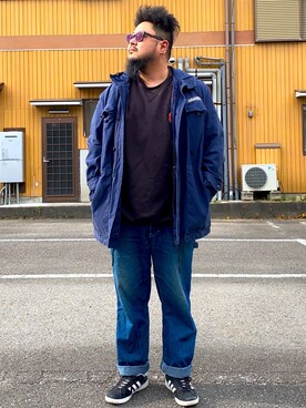 「コッキーと繋がりたい」｜「アイテム（ジャケット/アウター）」を使った、Cokky さん（メンズ・178cm）の冬コーディネート