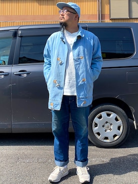 「コッキーと繋がりたい」｜「アイテム（ジャケット/アウター）」を使った、Cokky さん（メンズ・178cm）の春コーディネート