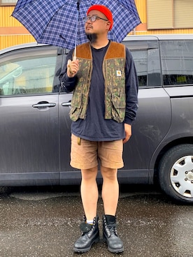 「コッキーと繋がりたい」｜「アイテム（ジャケット/アウター）」を使った、Cokky さん（メンズ・178cm）の春コーディネート
