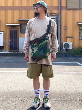 「ADAMS（アダムス）のアイテム」を使った、Cokky さん（メンズ・178cm）の春コーディネート