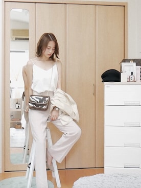 田中日菜さん（レディース・161cm）の秋コーディネート