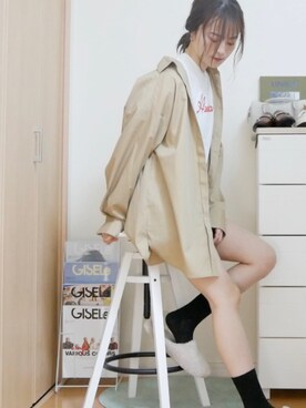 田中日菜さん（レディース・161cm）の春コーディネート