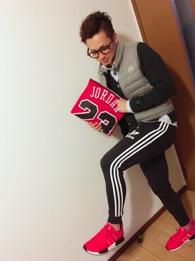 「ミックススタイル」｜「アイテム（その他）」を使った、tomofumi.kさん（メンズ・169cm）の冬コーディネート