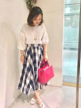 「ootd」｜Risa.Kさん（レディース・154cm）の春コーディネート
