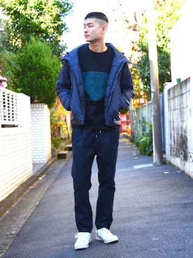 「SILAS（サイラス）のアイテム（ジャケット/アウター）」を使った、hsmtさん（メンズ・180cm）の冬コーディネート