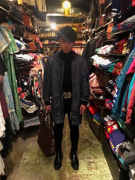 「DOLCE&GABBANA（ドルチェアンドガッバーナ）のアイテム（その他）」を使った、Mao Saitouさん（メンズ・174cm）の春コーディネート