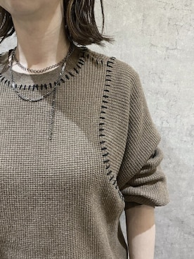 「and cloud（アンドクラウド）のアイテム（アクセサリー）」を使った、and cloudさん（レディース・160cm）の冬コーディネート