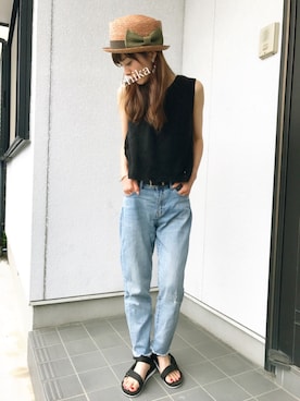 「INGRID（イングリッド）のアイテム」を使った、ちぃさん（レディース・150cm）の夏コーディネート