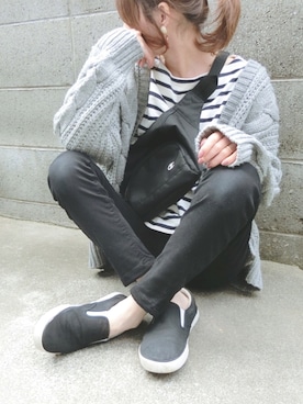 「present（プレゼント）のアイテム（トップス）」を使った、ちぃさん（レディース・150cm）の秋コーディネート