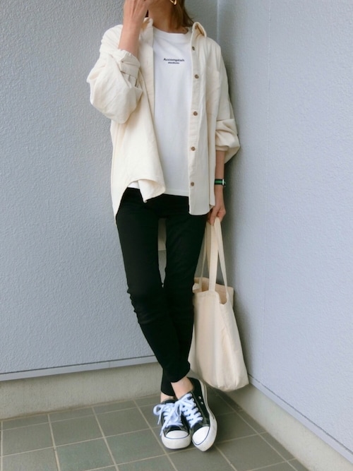 ちぃ Honeysのシャツ ブラウスを使ったコーディネート Wear