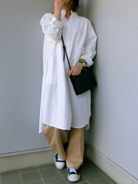 「大人ミューズ（オトナミューズ）のアイテム」を使った、ちぃさん（レディース・150cm）の春コーディネート
