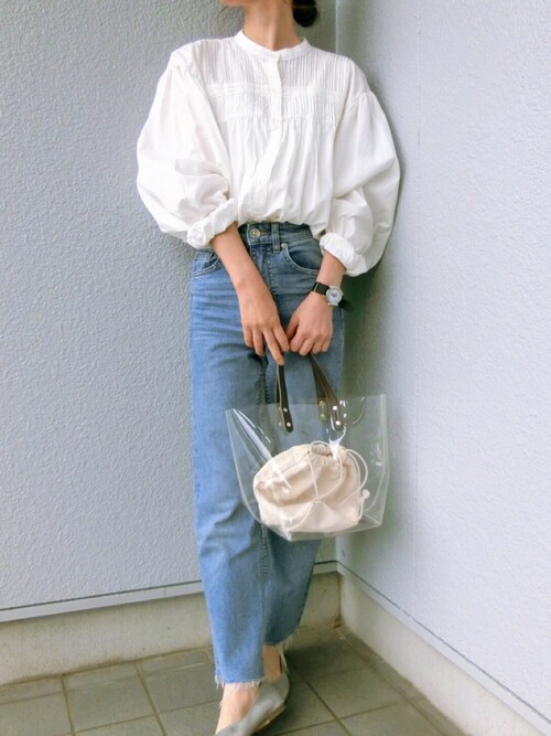 ちぃ Earth Music Ecologyのシャツ ブラウスを使ったコーディネート Wear