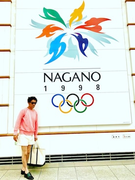 「MAYO SPRUCE（メイヨスプルース）のアイテム」を使った、中山貴之さん（メンズ・170cm）の夏コーディネート