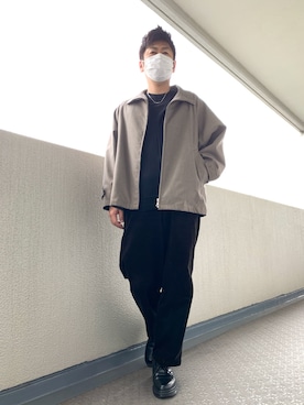 ライトスタンドブルゾン Hare を使ったメンズ人気ファッションコーディネート Wear