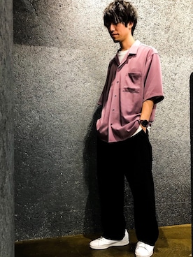 かみけん。さん(メンズ・168cm)の夏コーディネート