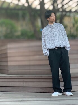 かみけん。さん（メンズ・168cm）の秋コーディネート