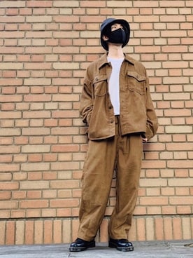 「ILL'S（イルズ）のアイテム（ジャケット/アウター）」を使った、かみけん。さん（メンズ・168cm）の秋コーディネート