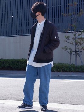 かみけん。さん(メンズ・168cm)の冬コーディネート