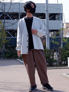 かみけん。さん（メンズ・168cm）の春コーディネート