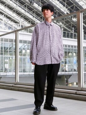 かみけん。さん(メンズ・168cm)の春コーディネート