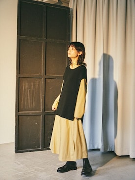 「サイドゴアブーツ」｜BLACKBYMOUSSY_staffさん（レディース・157cm）の夏コーディネート