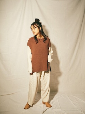 BLACKBYMOUSSY_staffさん（レディース・155cm）の秋コーディネート