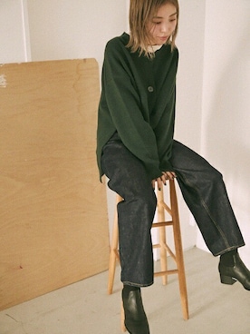 BLACKBYMOUSSY_staffさん(レディース・160cm)の冬コーディネート