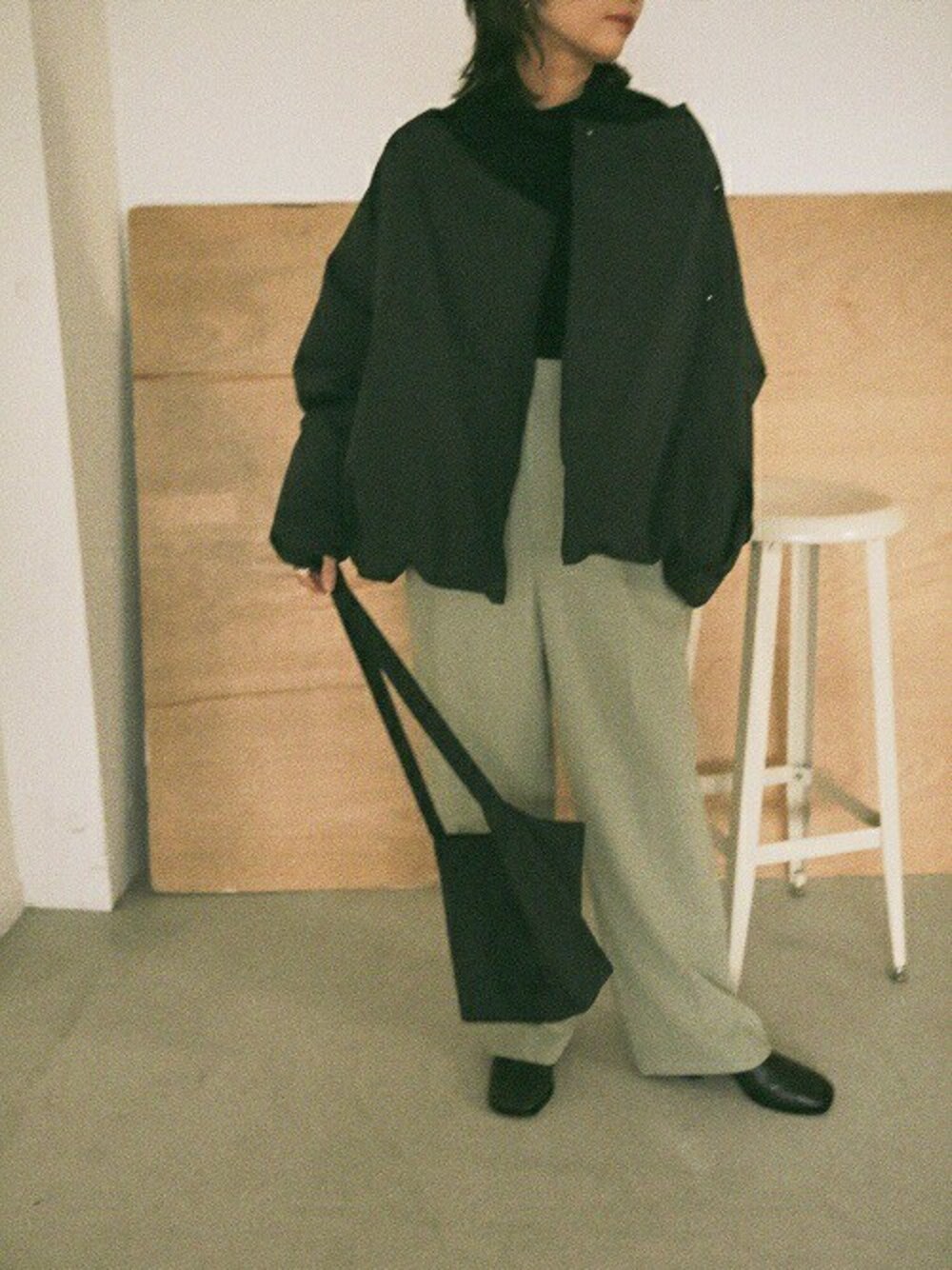 BLACK BY MOUSSY（ブラックバイマウジー）の「cocoon down short coat ...