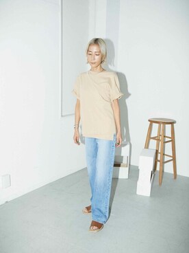BLACKBYMOUSSY_staffさん（レディース・155cm）の春コーディネート