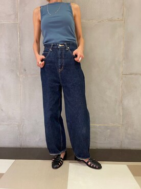 BLACKBYMOUSSY_staffさん（レディース・160cm）の夏コーディネート