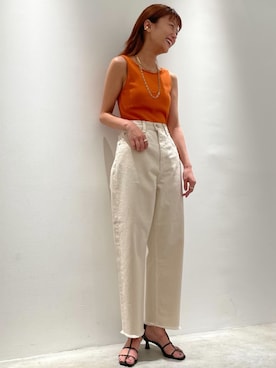 BLACKBYMOUSSY_staffさん(レディース・160cm)の夏コーディネート