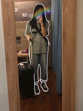 「CONVERSE（コンバース）のアイテム（アクセサリー）」を使った、chenさん（レディース・160cm）の夏コーディネート