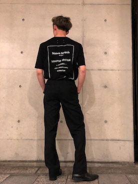 「Paul Smith（ポールスミス）のアイテム（ブーツ）」を使った、結城 蓮さん（メンズ・175cm）の春コーディネート