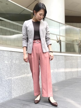 rinaryさん（レディース・160cm）の夏コーディネート