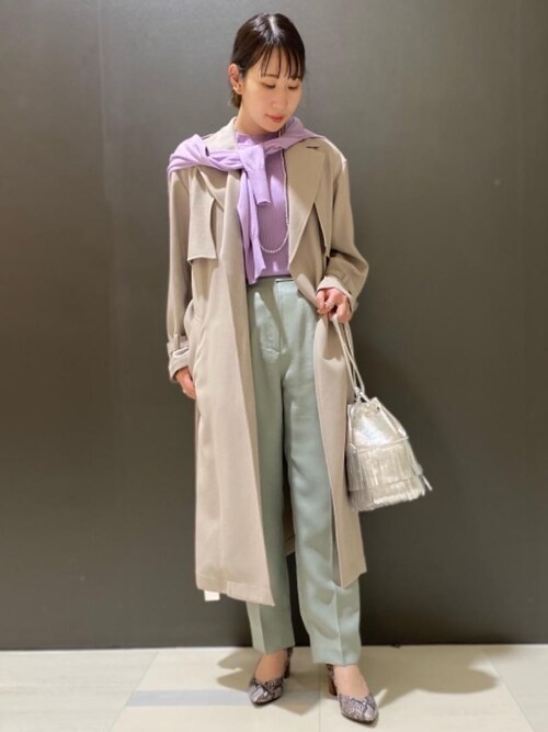 グリーンレーベルリラクシング　FFCツイルテロンチコート 36 UNITED ARROWS green label relaxing(ユナイテッドアローズ