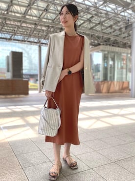 「ベーシック/トラッド」｜rinaryさん（レディース・160cm）の春コーディネート