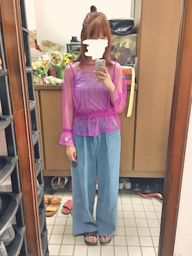 takaさん（レディース・158cm）の夏コーディネート