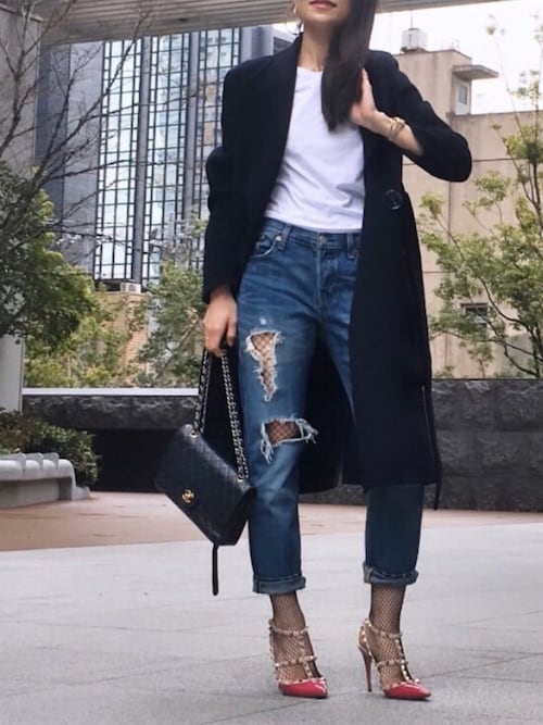 ヴァレンティノ ロックスタッズ レザー パンプス バイカラー 20200129172149157_500.jpg