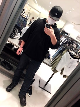 「FR2」｜「アイテム（アクセサリー）」を使った、そーたろーさん（メンズ・180cm）の春コーディネート