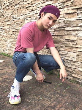 「H&M（エイチ・アンド・エム）のアイテム（リング）」を使った、よぴたん🔥🔥🔥さん（メンズ・170cm）の夏コーディネート